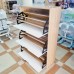 Tủ giày - thông minh Cherry 80cm vân sồi cánh trắng